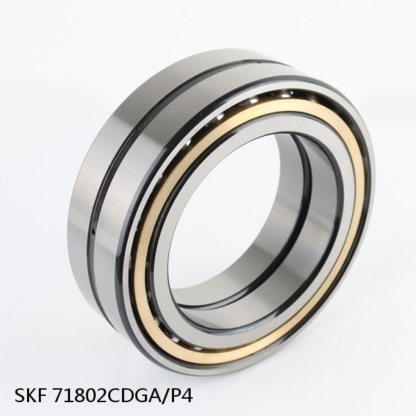 71802CDGA/P4 SKF Super Precision,Super Precision Bearings,Super Precision Angular Contact,71800 Series,15 Degree Contact Angle