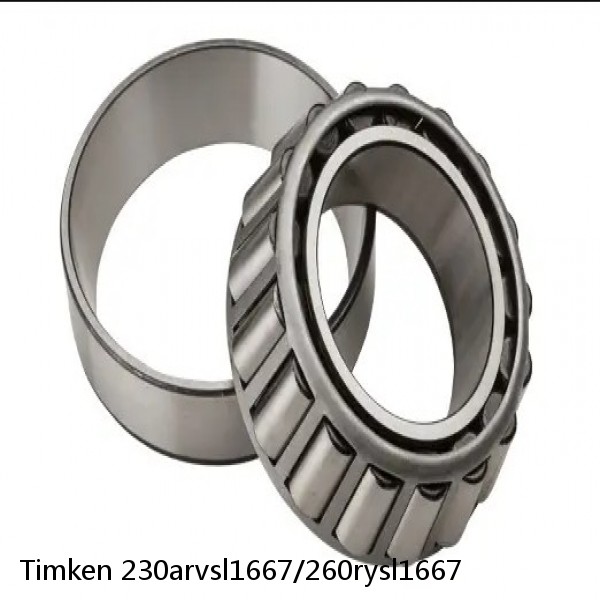 230arvsl1667/260rysl1667 Timken Cylindrical Roller Radial Bearing