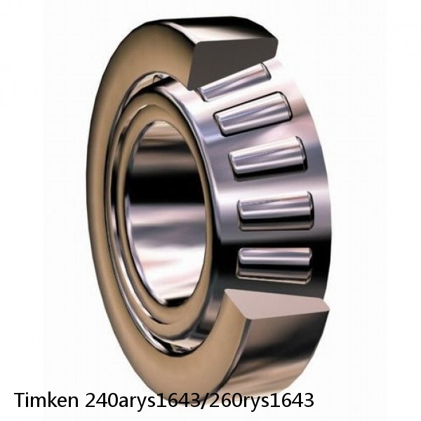 240arys1643/260rys1643 Timken Cylindrical Roller Radial Bearing