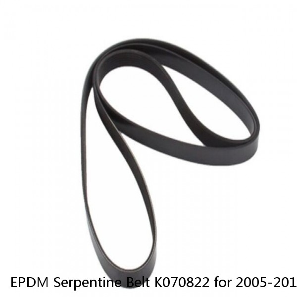 EPDM Serpentine Belt K070822 for 2005-2012 Toyota Avalon Camry Sienna 3.5L V6 (Fits: Toyota)