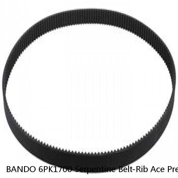 BANDO 6PK1700 Serpentine Belt-Rib Ace Precision Engineered V-Ribbed Belt 