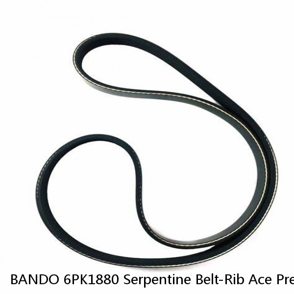 BANDO 6PK1880 Serpentine Belt-Rib Ace Precision Engineered V-Ribbed Belt  (Fits: Audi)