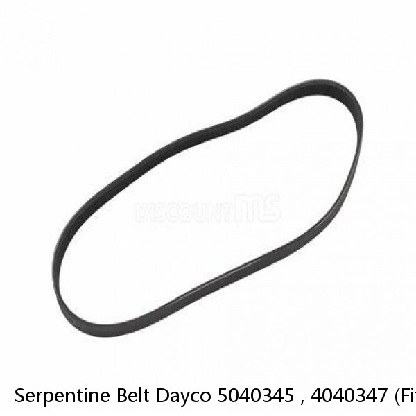 Serpentine Belt Dayco 5040345 , 4040347 (Fits: Toyota)
