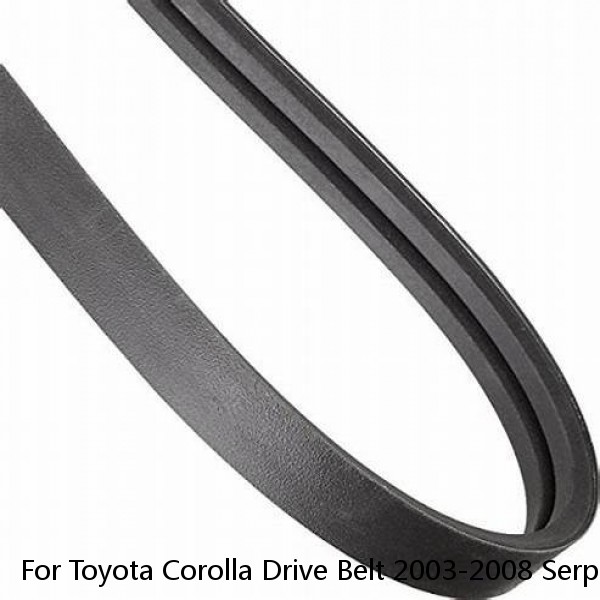 For Toyota Corolla Drive Belt 2003-2008 Serpentine Belt 6 Ribs Main Drive (Fits: Toyota)