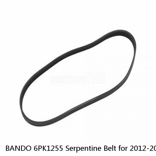 BANDO 6PK1255 Serpentine Belt for 2012-2017 Toyota Camry and 2009-2017 Rav4 (Fits: Toyota)