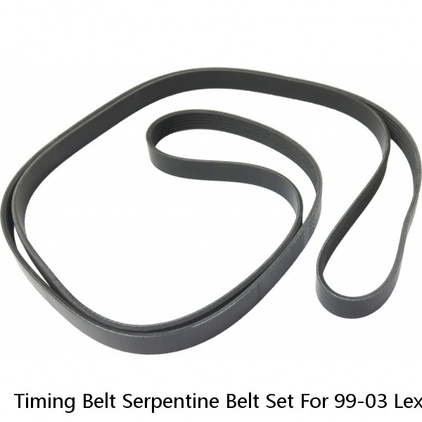 Timing Belt Serpentine Belt Set For 99-03 Lexus RX300 01-03 Sienna 3.0L V6 1MZFE