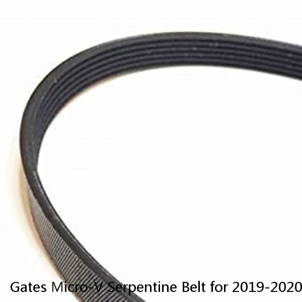 Gates Micro-V Serpentine Belt for 2019-2020 BMW 330i xDrive 2.0L L4 vs