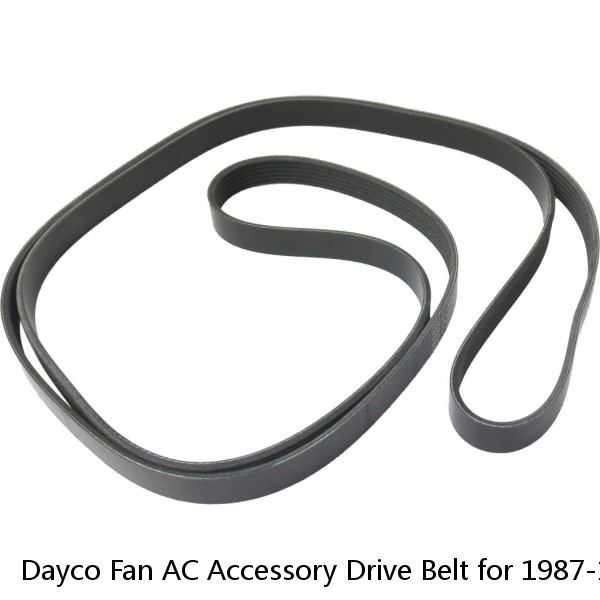 Dayco Fan AC Accessory Drive Belt for 1987-1988 GMC V2500 Suburban 5.7L V8 vs